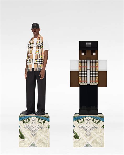 burberry and minecraft collab|minecraft x burberry download.